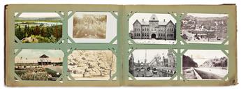 (POSTCARDS.) Collection of approximately 1,000 postcards and embossed greeting cards.